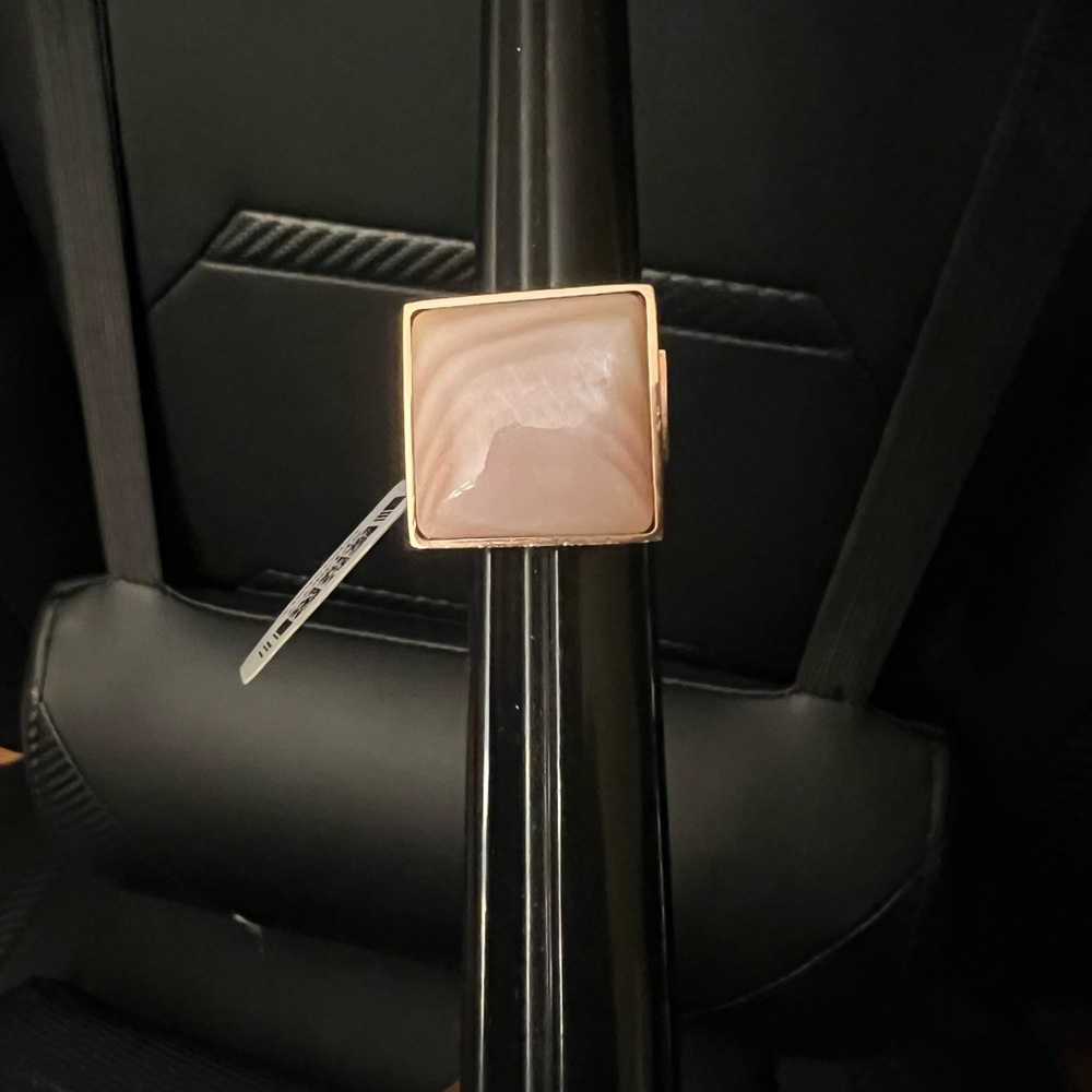 Mother of Pearl Rose Gold Ring